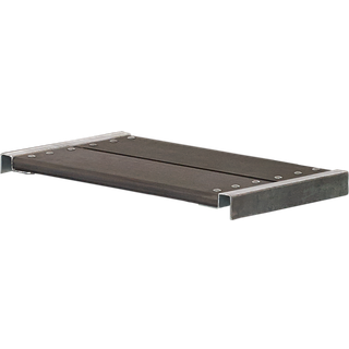 Plus PIPE Bænk 60×37 cm - Komposit skifergrå
