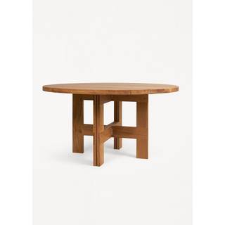 Frama Farmhouse Trestle Spisebord Ø 140 Cm - Spisebord & Barbord Eg - 4236