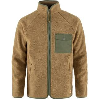 Fjällräven Vardag Pile Fleece Men-buckwheat brown / laurel green-S
