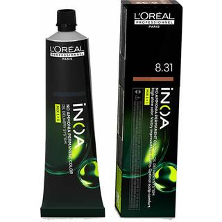 L’Oréal Professionnel Inoa Permanent hårfarve Ammoniakfri Skygge 8.31 60 ml - 60 ml