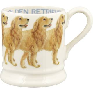 Emma Bridgewater Emma Bridgewater Cream Golden Retriever 1/2 Pint Mug