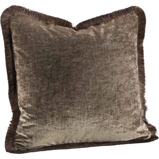 Artwood, Garda Velvet Taupe Pudebetræk Fringe 50x50 Artwood