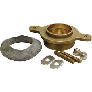 Jones Stephens F10005 2 IPS X 4-1/2 Messing Urinal Flange Kit - N/A