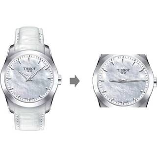 Tissot T035.246.16.111.00 T-Trend Hvid/Læder Ø33 mm