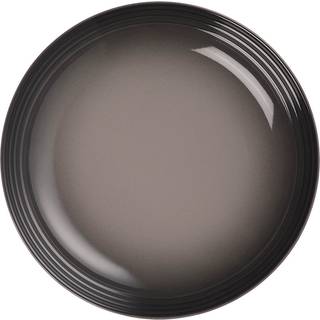 Le Creuset Suppenteller Steinzeug Flint Grau 22cm