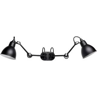 Lampe Gras N204 Double Badeværelses Væglampe Sort – DCWéditions