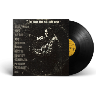 Neil Young - Dorothy Chandler Pavilion 1971