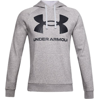 Sweatshirt med hætte Under Armour UA Rival Fleece Big Logo HD 1357093-011 Størrelse L