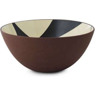 Normann Copenhagen Line Skål Ø30 Sort/Creme