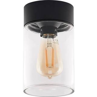 Arcchio Liljana udendørs loftslampe, IP65, sort