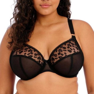 Elomi Namrah Underwire Bandless Plunge Bra - Black - N 90 * Kampagne *