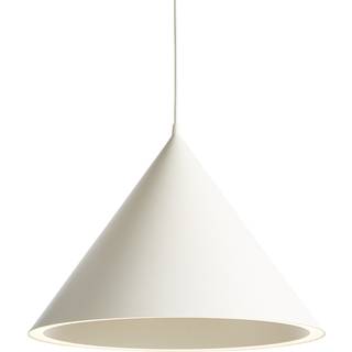 Annular pendel stor, hvid