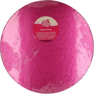 Kagefad Rund Cerise, dia 35 cm - FunCakes