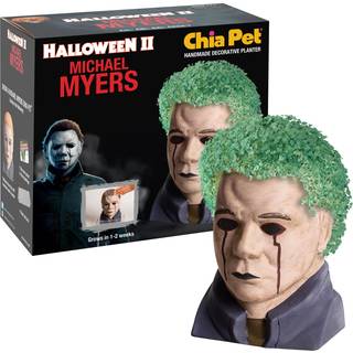 Chia Pet Michael Myers med frøpakke Dekorativ keramisk planter Let at gøre og sjov at dyrke nyhedsgave perfekt til enhver lejlighed