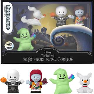 The Nightmare Before Christmas Fisher-Price Little People Collector Mini Figures 4-Pack 7 cm