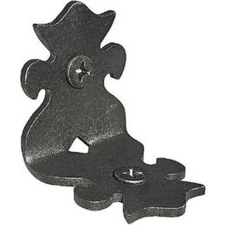 Nuvo Iron RC2 Black Galvanized Steel 2 """" Dekorative klip-12 Pack Rafter Clips