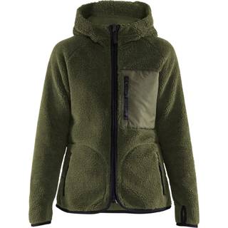 Blåkläder 4727 Dame Fiberpels Jakke med hætte / Dame Fiberpels Arbejdsjakke med hætte - 2XL - Efterårs Grøn