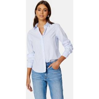 GANT Dame Regular fit poplin skjorte med striber (42)