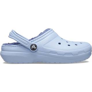 Crocs Kid's Classic Lined Clog Hyttesko Børn størrelse M3/W5 farve blå