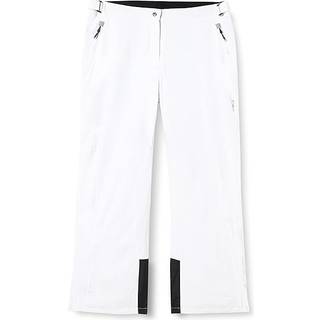 CMP Women's Pant Stretch Polyester 3W18596N Skibukser Damer størrelse 40 farve hvid/grå
