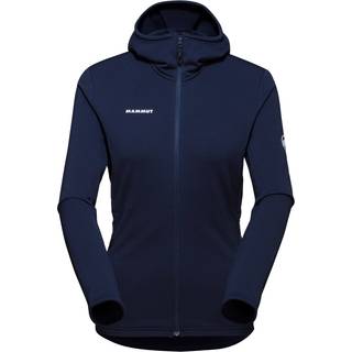 Mammut Women's Aconcagua Light Midlayer Hooded Jacket Fleecejakke Damer størrelse XS farve blå