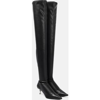 Proenza Schouler Spike leather over-the-knee boots - black - EU 35
