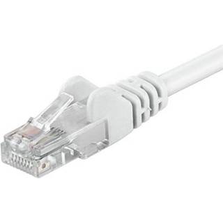 CAT 5e U-UTP netværkskabel | Hvid | 10 meter | PRIS-MATCH