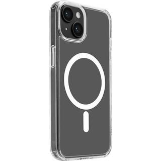 iPhone 15 Puro Lite Mag Bagside Cover - MagSafe Kompatibel - Gennemsigtig / Hvid