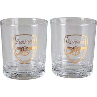 WHISKYGLAS ARSENAL 2 stk.