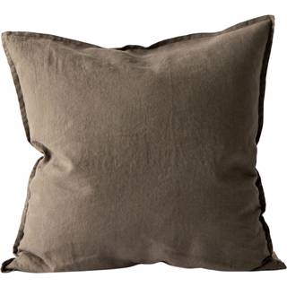 Tell Me More Washed linen pudebetræk 50x50 cm Taupe