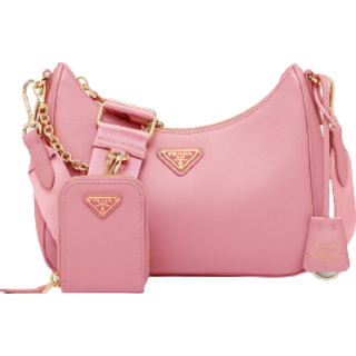 Prada Re-Edition 2005 Small leather shoulder bag - pink - One Size