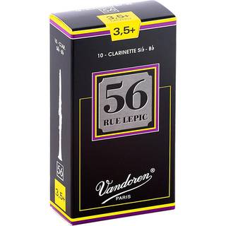 Vandoren 56 Rue Lepic BB Clarinet Reeds #35+ Box med 10