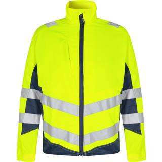 ENGEL Safety Light arbejdsjakke Gul/Blue Ink 1545-319 2XL