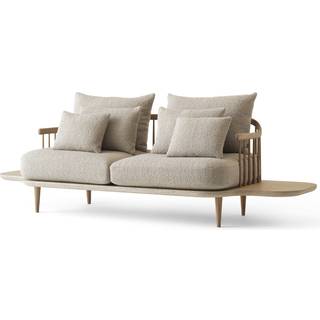 &Tradition Fly Sc3 Sofa Vinger Hvidolieret etræ / - 3 personers sofaer Eg Karakorum 003 - 134530A235A020
