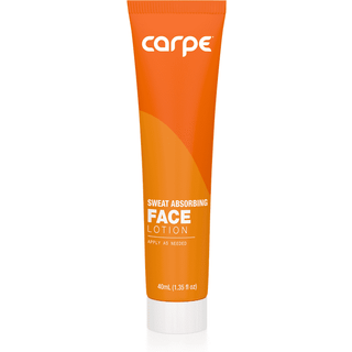 Carpe No-Sweat Face 40 ml Gelled Lotion - Svedabsorberende, oliekontrol til ansigt, pande og hovedbund med silica og jojobaester