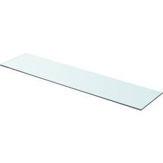 glashyldepanel gennemsigtig 90x20 cm