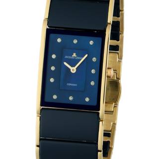 Jacques Lemans 1-1940L Dublin Keramik Damenuhr 24 x 28 mm
