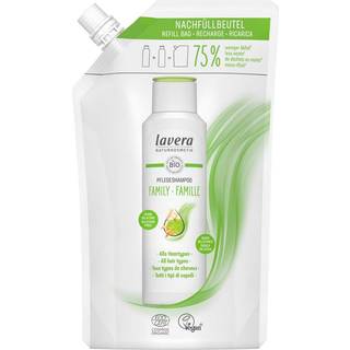 Lavera Hårpleje Shampoo Plejeshampoo Family Genopfyldning 500 ml (130,00 kr / 1 l) - 500 ml
