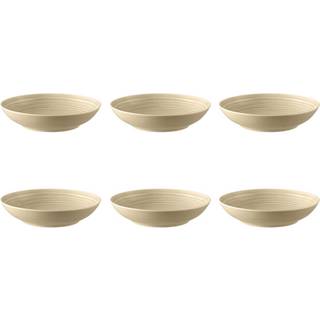 Seltmann Weiden Terra dyb tallerken Ø21,2 cm 6-pak Sand Beige