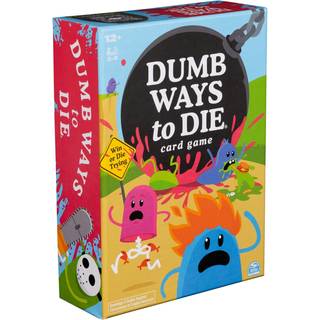 Dumb Ways to Die kortspil – Inspireret af virale videoer, 2-5 spillere festspil til 12 år og opefter, perfekt til familie og venner