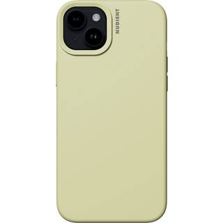 Nudient iPhone 15 Base Silicone Cover - Pale Yellow