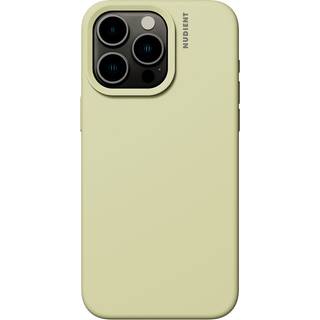 Nudient iPhone 15 Pro Base Silicone Cover - Peach Orange