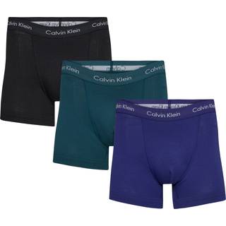 Calvin Klein 6-pak Cotton Stretch Trunks - Lilac/Turquois - Small * Kampagne *