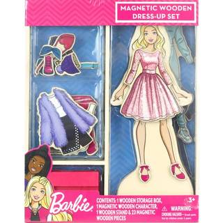 Barbie Magnetic Wood Dress Up