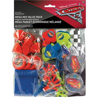 Disney Cars 3 """" Mega Mix Value Pack Party Favor