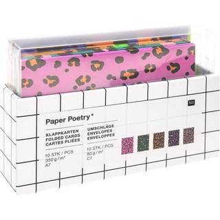 Paper Poetry Kartenset C7/A7 Acid Leo