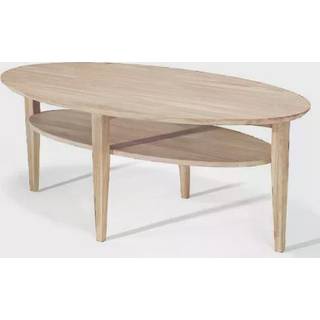Torkelson, Tango Sofabord 130 cm i hvidolieret eg