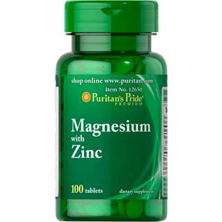 Magnesium med zink - 100 tabletter