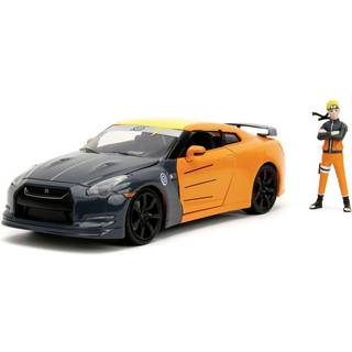 Jada Toys Nissan GT-R 2009 Bil med Naruto Figur