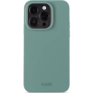 Holdit iPhone 15 Pro Soft Touch Silikone Mobil Cover - Black